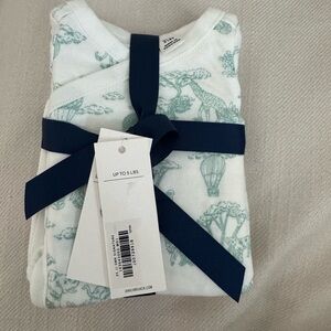 Janie and Jack 3 piece onesie set